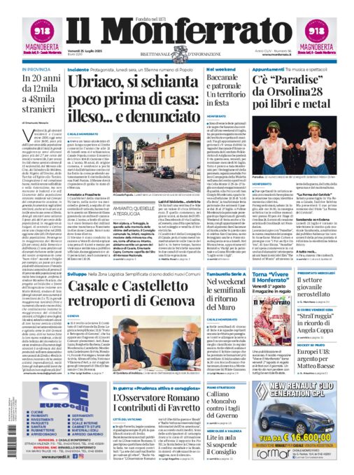 Il Monferrato - Edizione 56 del 25/07/2025